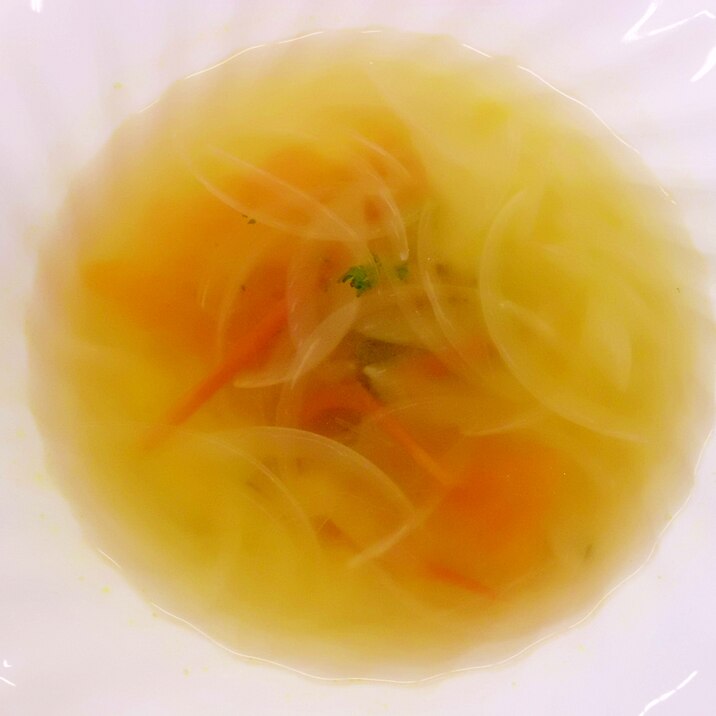 トマトの中華風スープ・２７kcal・塩分1ｇ